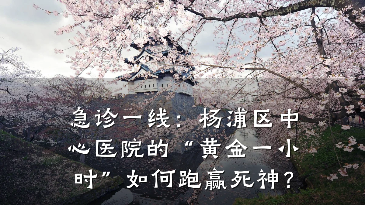 急诊一线:杨浦区中心医院的“黄金一小时”如何跑赢死神?