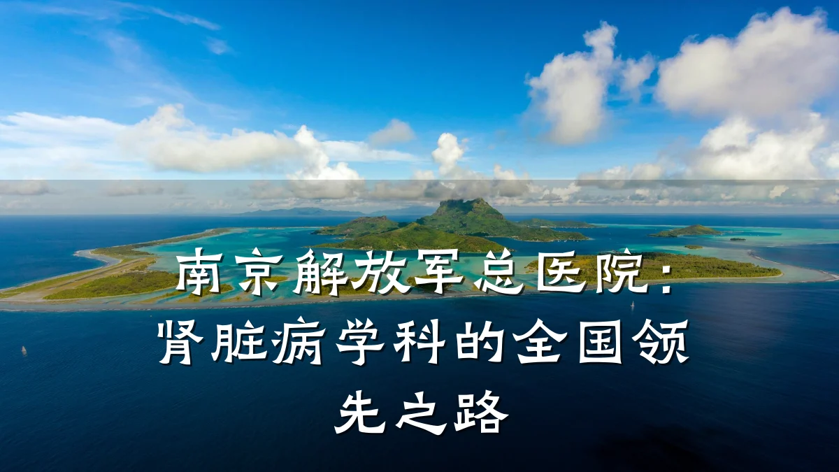 南京解放军总医院：肾脏病学科的全国领先之路