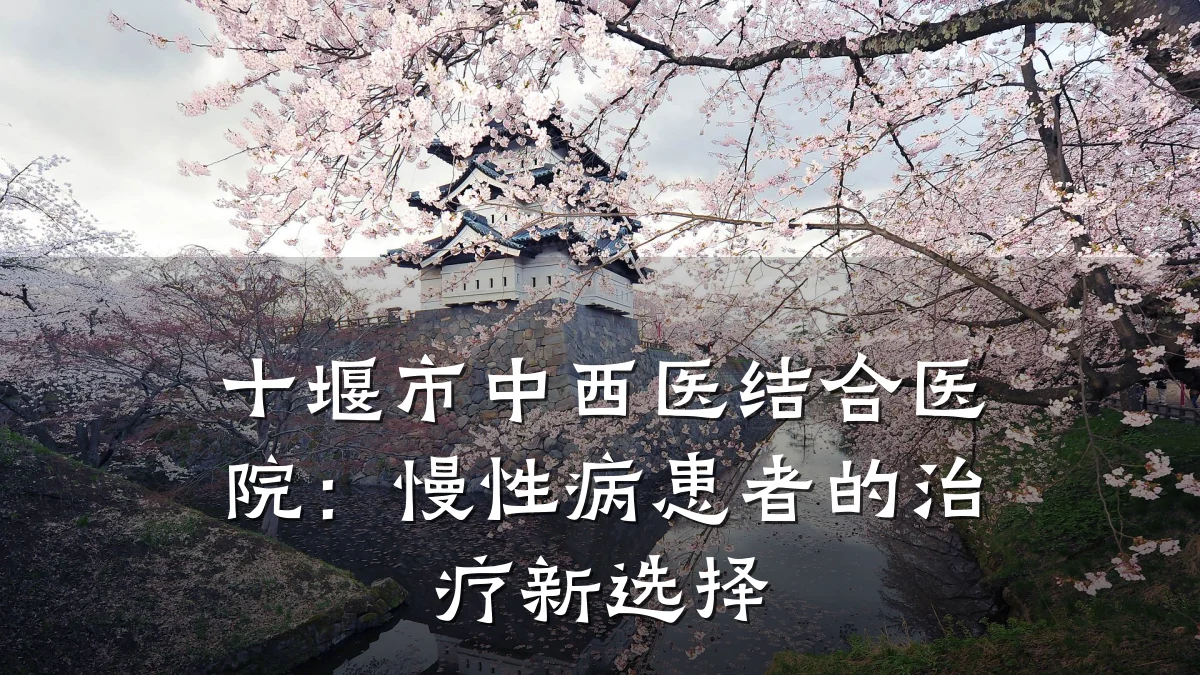 十堰市中西医结合医院:慢性病患者的治疗新选择