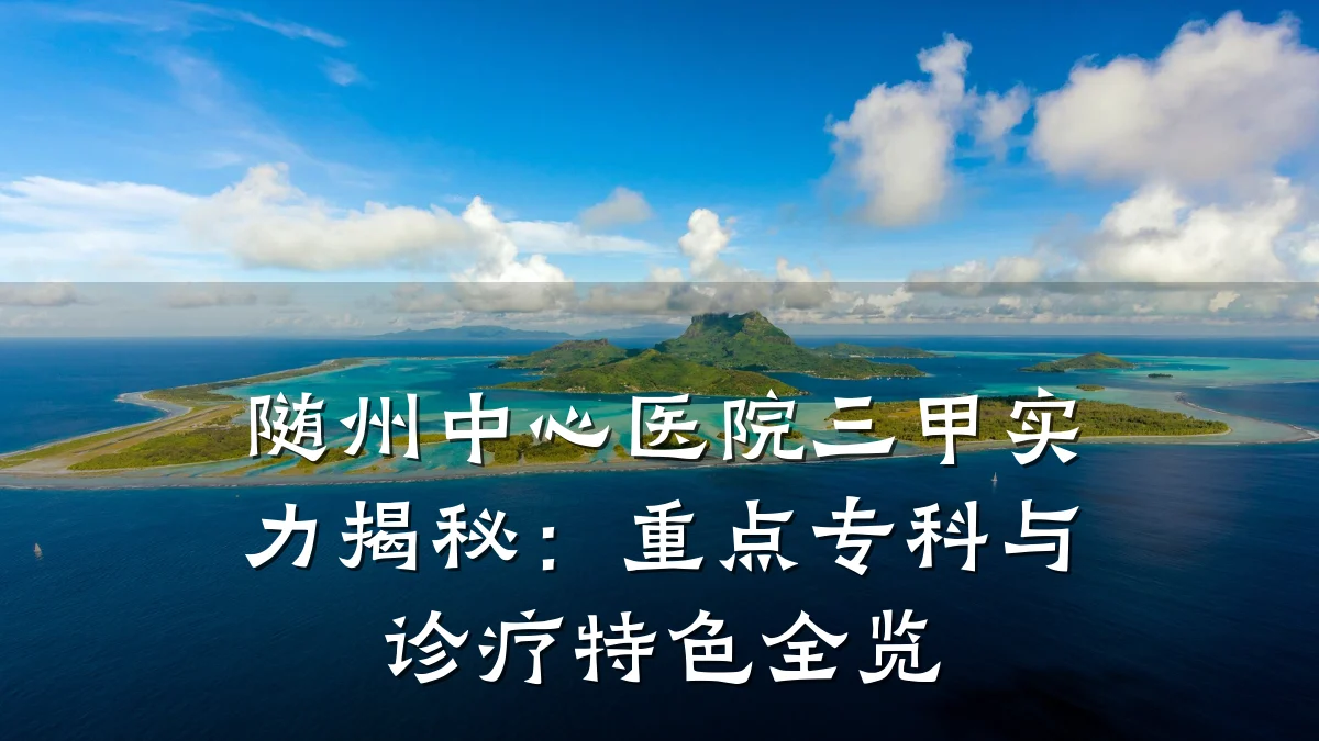 随州中心医院三甲实力揭秘:重点专科与诊疗特色全览