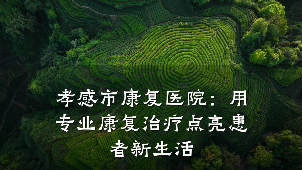 孝感市康复医院:用专业康复治疗点亮患者新生活
