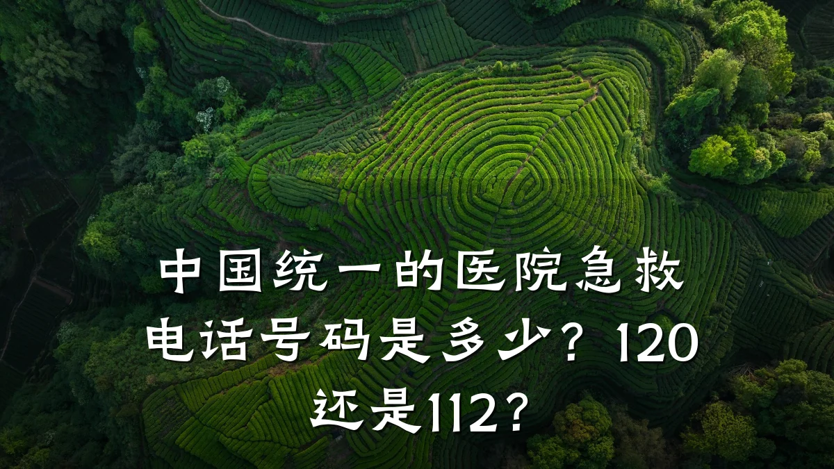 中国统一的医院急救电话号码是多少?120还是112?