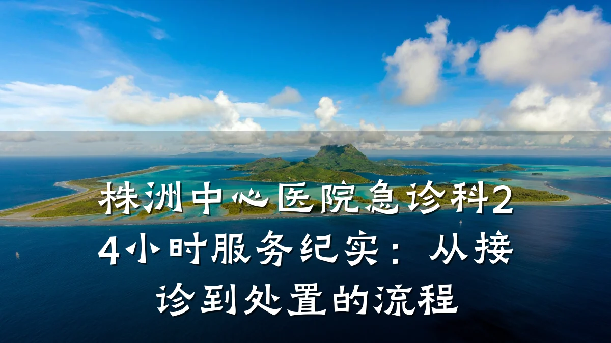 株洲中心医院急诊科24小时服务纪实:从接诊到处置的流程