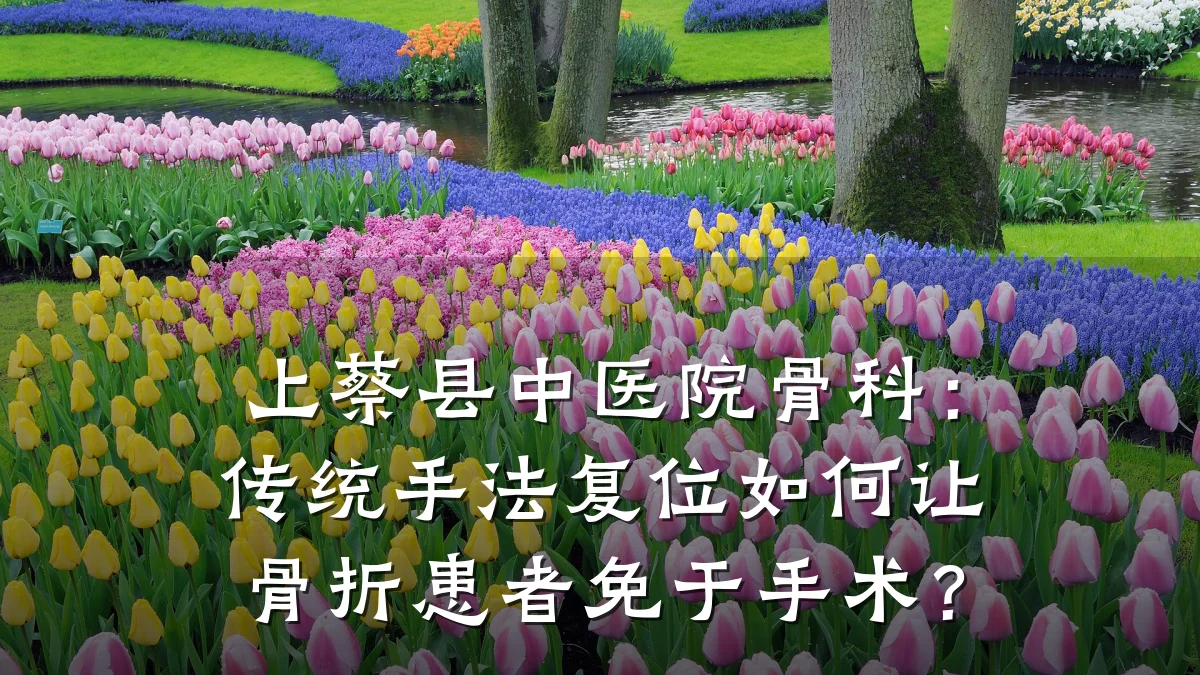 上蔡县中医院骨科:传统手法复位如何让骨折患者免于手术?