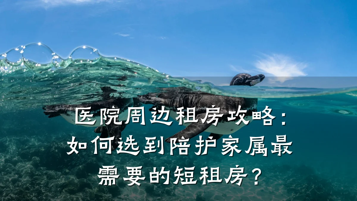 医院周边租房攻略:如何选到陪护家属最需要的短租房?